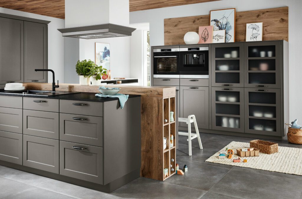 Nobilia Grey Country Style Shaker Kitchen 1 | Kutchenhaus, Newcastle